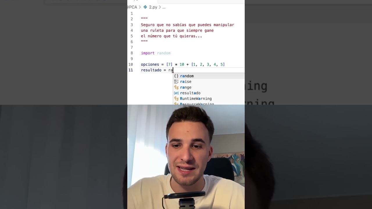 🎰 &iquest;Por Qu&eacute; Siempre Gana el 7? Ruleta Trucada en Python
