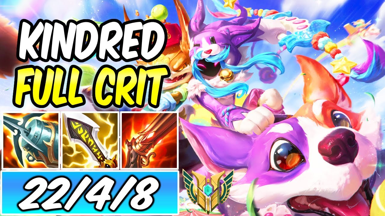 FULL CRIT KINDRED | CATS VS DOGS KINDRED - WOOF AND LAMB KINDRED JUNGLE GAMEPLAY | League of Legends
