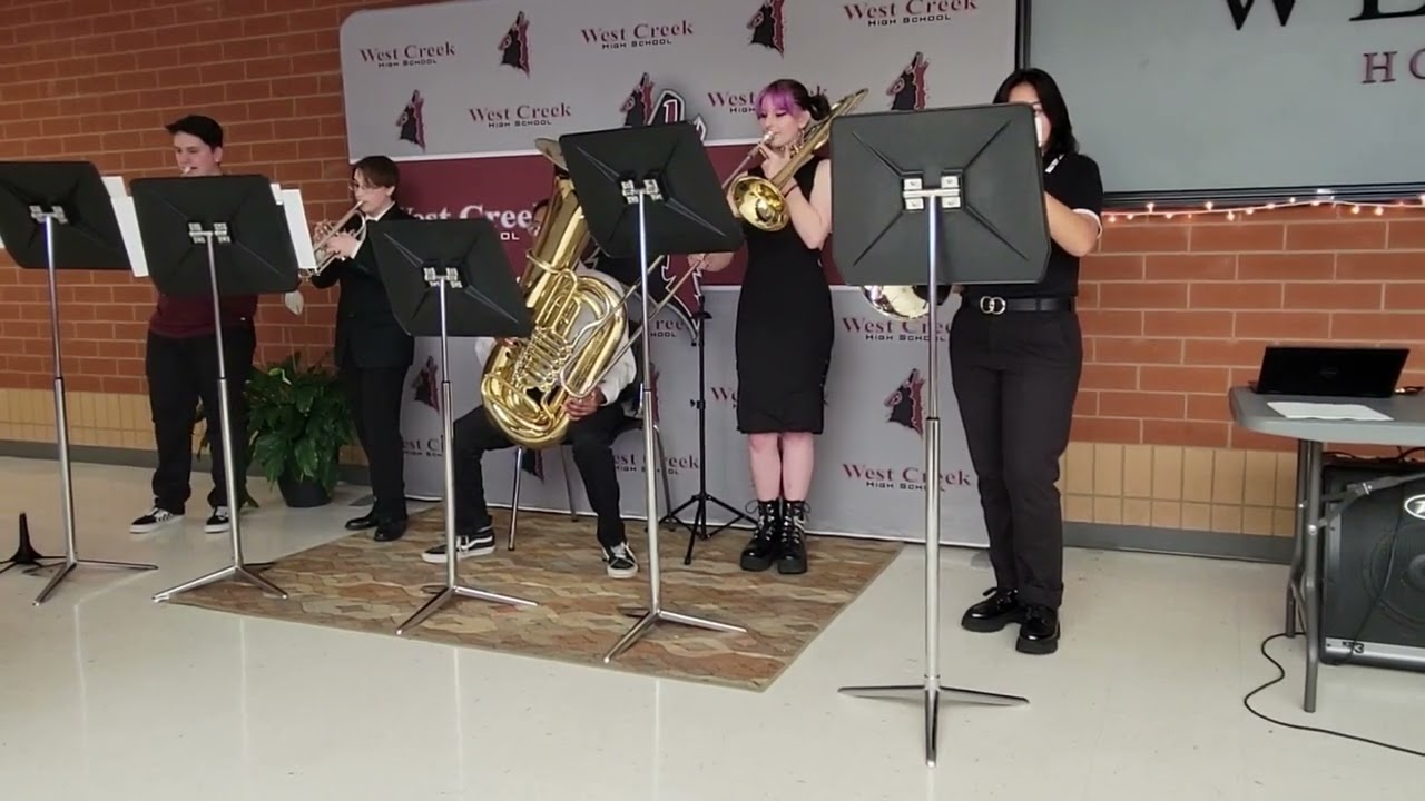 Brass Quintet performs 