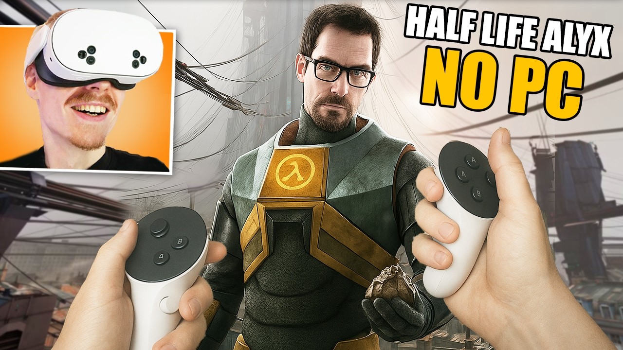 I Experienced Half-Life: Alyx on Quest 3 Without A PC!