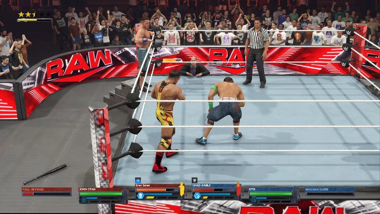 Ich bin zurück in der WWE
