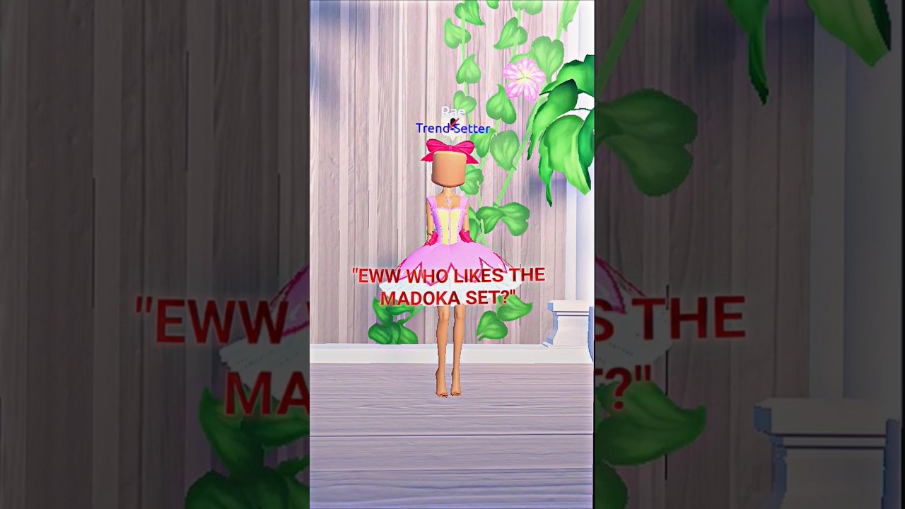 I love the Madoka set in dress to impress #dresstoimpress #roblox #dti #robloxdressup #shorts