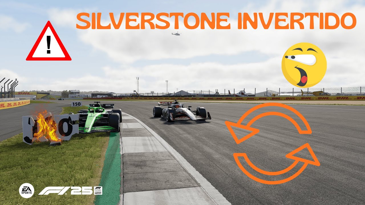 👉Probamos 🏎️ Silverstone INVERTIDO✅👈
