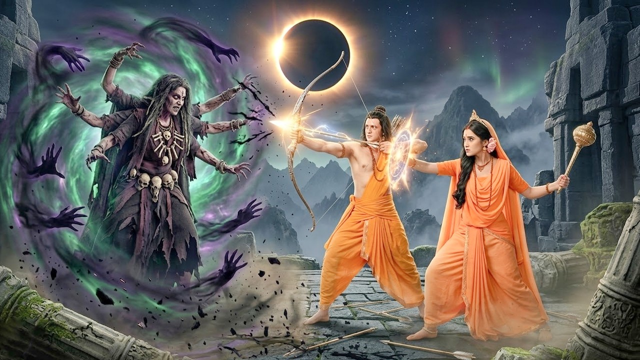 राम-सीता vs भयानक राक्षसी! क्या होगा इस संग्राम का अंजाम? | Shrimad Ramayan | #ram #ramayan