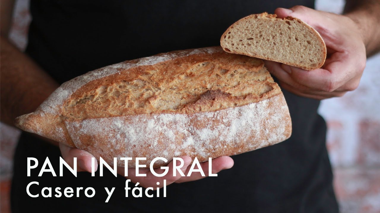Pan integral casero | Fácil y rico