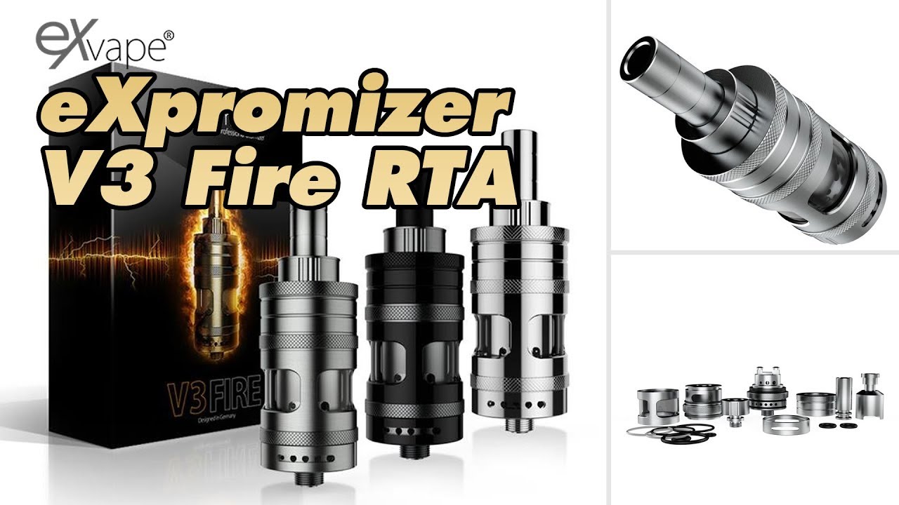 The RTA You Have to Know in 2019!  eXvape eXpromizer V3 Fire RTA Rebuild by ELEGOMALL