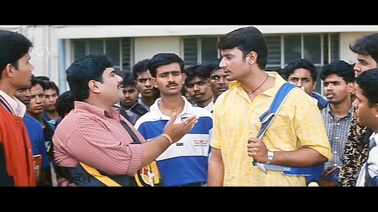 Rowdies Searching For Darshan in City | Kitty Part-8 | Blockbuster Kannada Movie