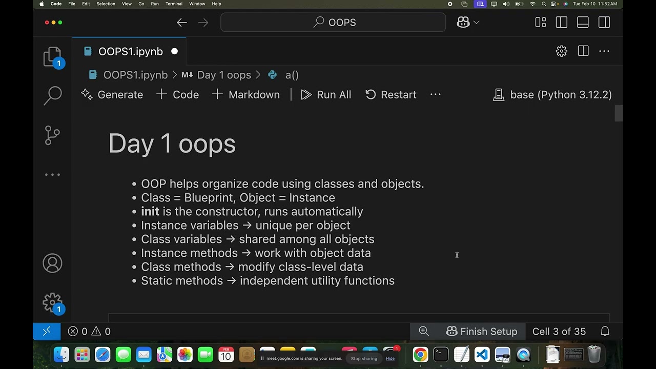 OOPS | Introduction Class & Objects | NMD PVT LTD