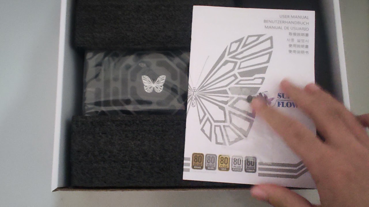 Unboxing Super Flower LEADEX III GOLD 850W SF-850F14HG