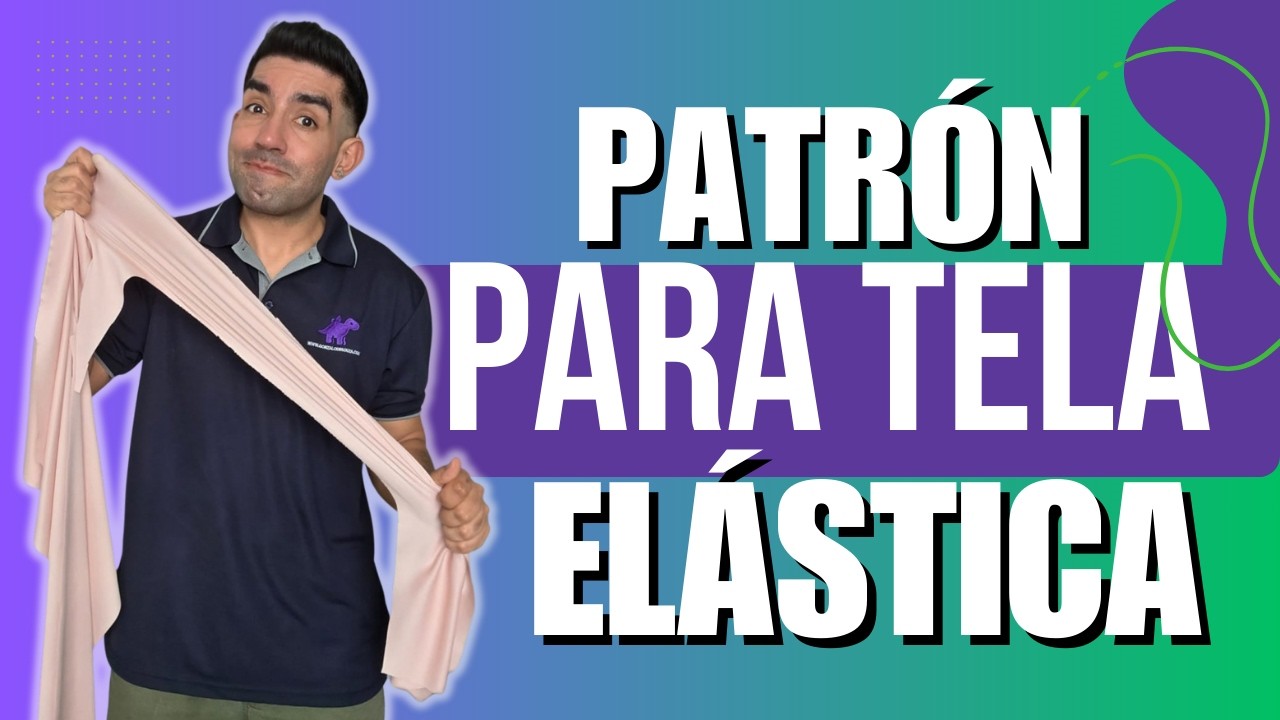 Patrón de blusa para TELA ELASTICA - Método PROFESIONAL GDS