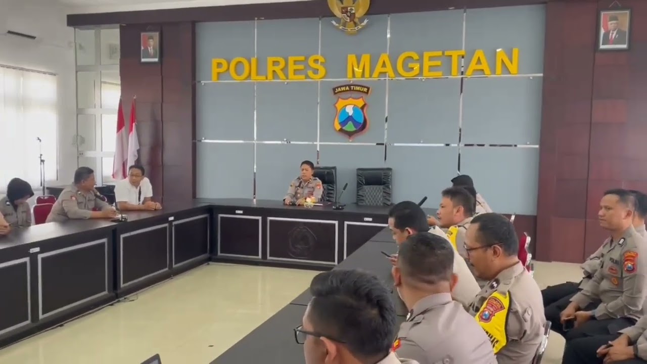 ARAHAN DAN PEMBINAAN KONSELING KABAG SDM POLRES MAGETAN KEPADA KASIUM POLSEK JAJARAN
