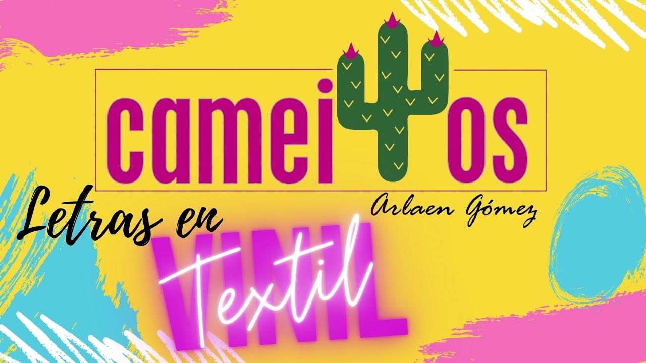 CORTAR LETRAS EN VINIL TEXTIL CON CAMEO 4
