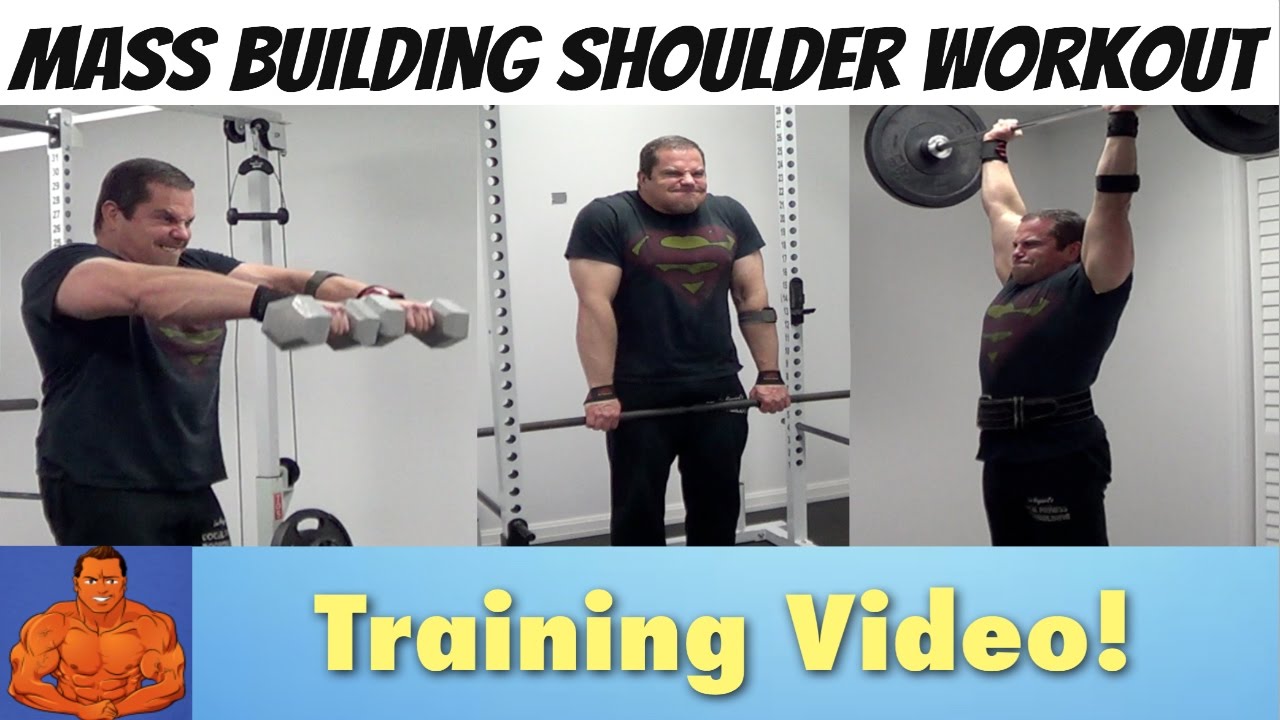 Mass Building SHOULDER Workout - Do This For BIGGER Delts!