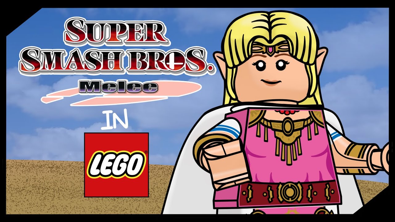 Every Smash Bros Fighter in Lego - Super Smash Bros. Melee