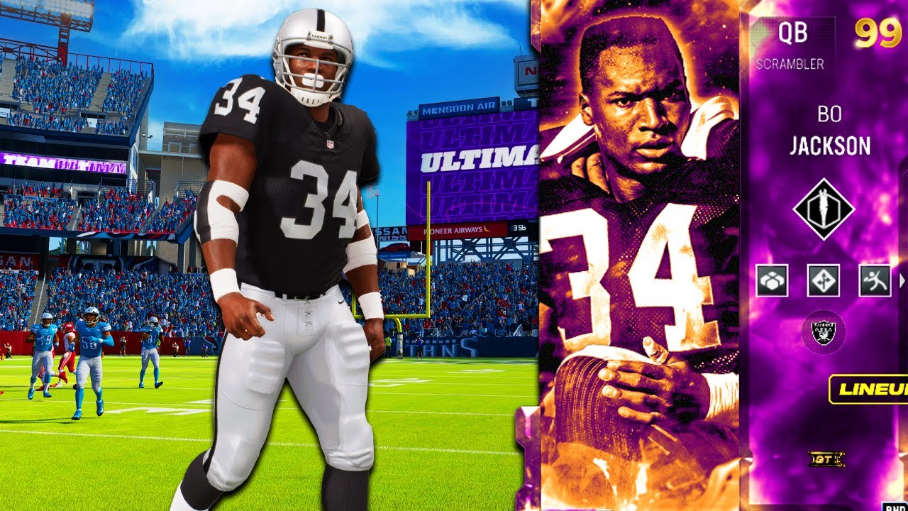 Квотербек Бо Джексон, получивший Золотой Билет, СЛОМАН в Madden 24!