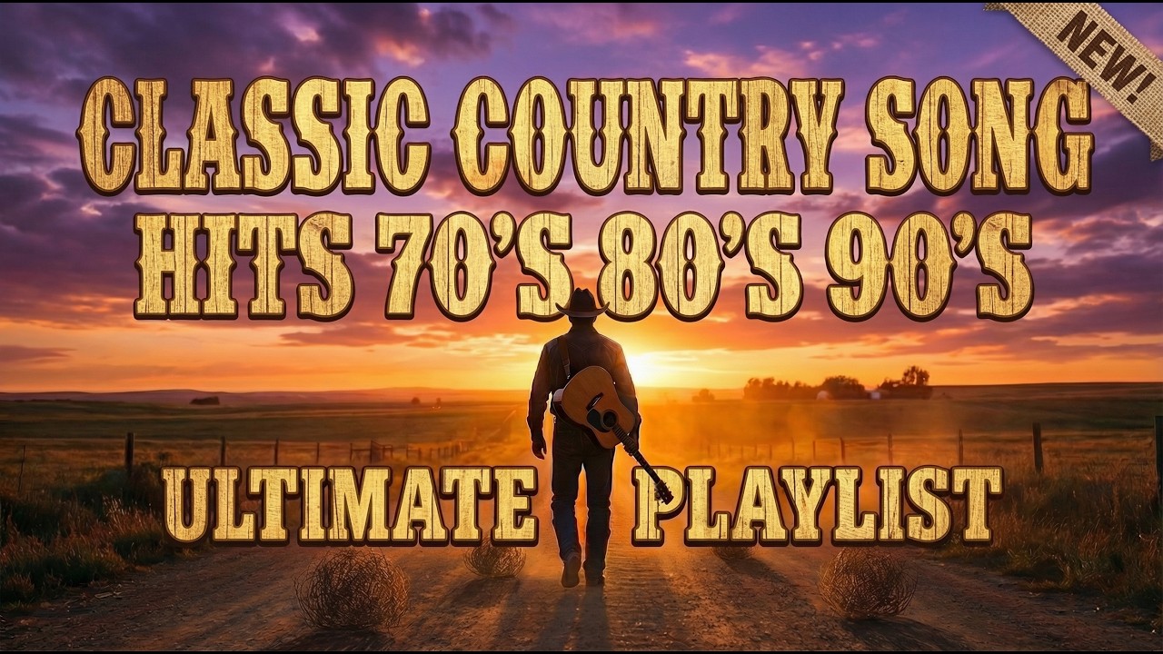 Country Songs Throwback 70's 80's 90's – Classic US Hits Playlist