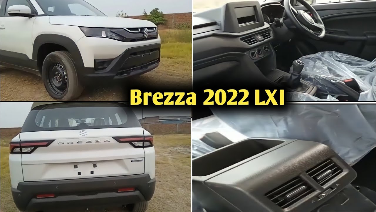 Brezza 2022🔥 Base model⚡ Full Review | Brezza 2022 LXI Variant😍 | All New Brezza 2022