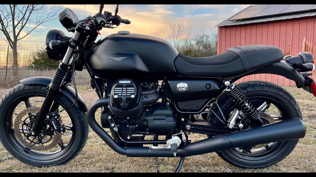 2021 Moto Guzzi V7 E5 Stone | Top Speed Run