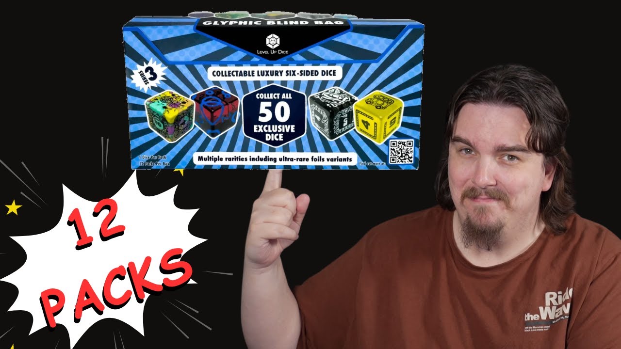 Opening ANOTHER Box of Precious Stone Dice Packs!