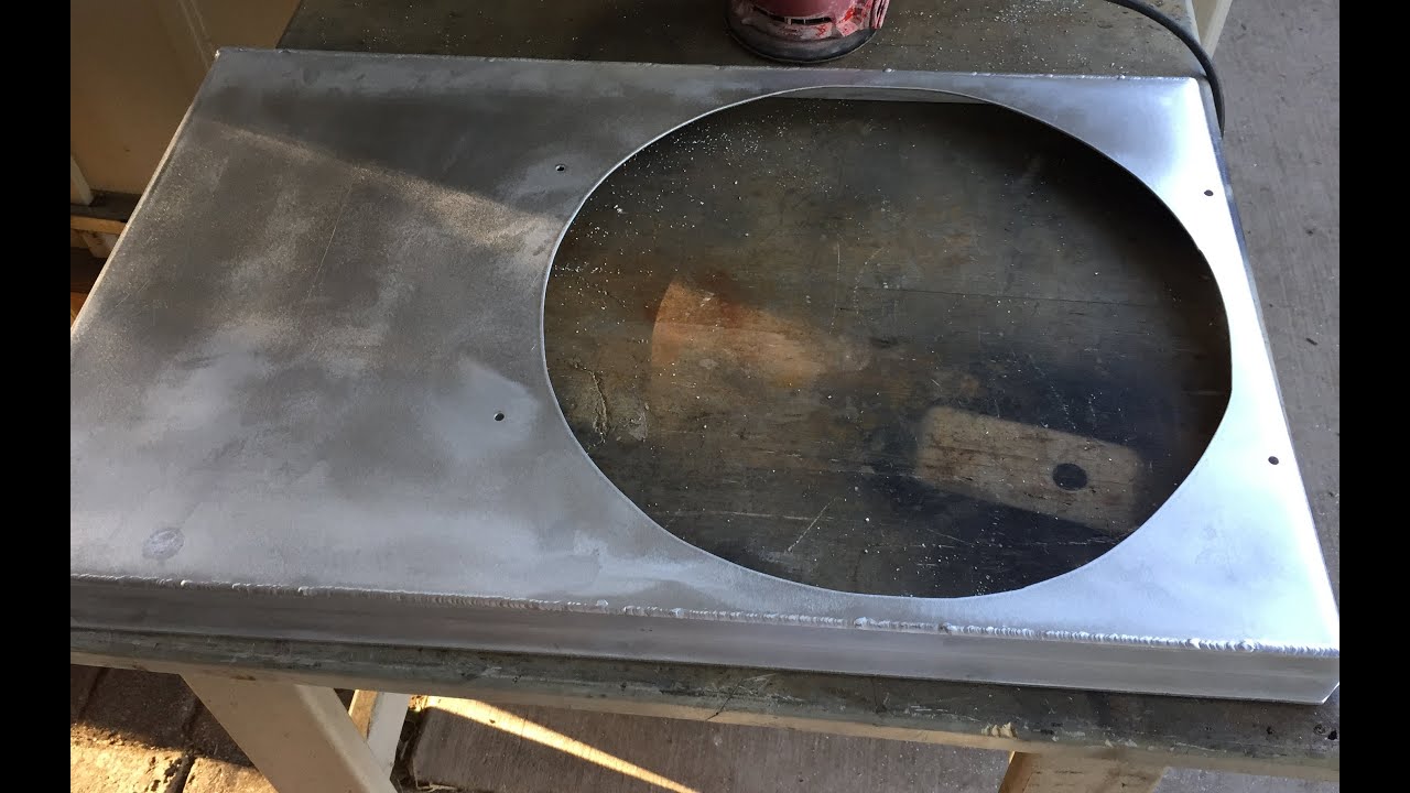 PART 1 TIG WELDING AN ALUMINUM FAN SHROUD | 1977 Chevy C10 Cooling system