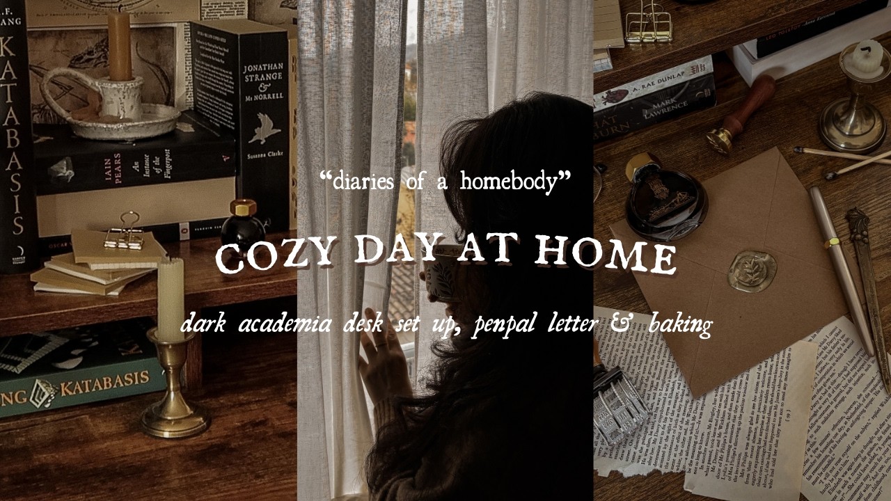 Homebody Diaries | gentle spring cleaning, penpal letter & a cozy day at home ☕️💌🧸