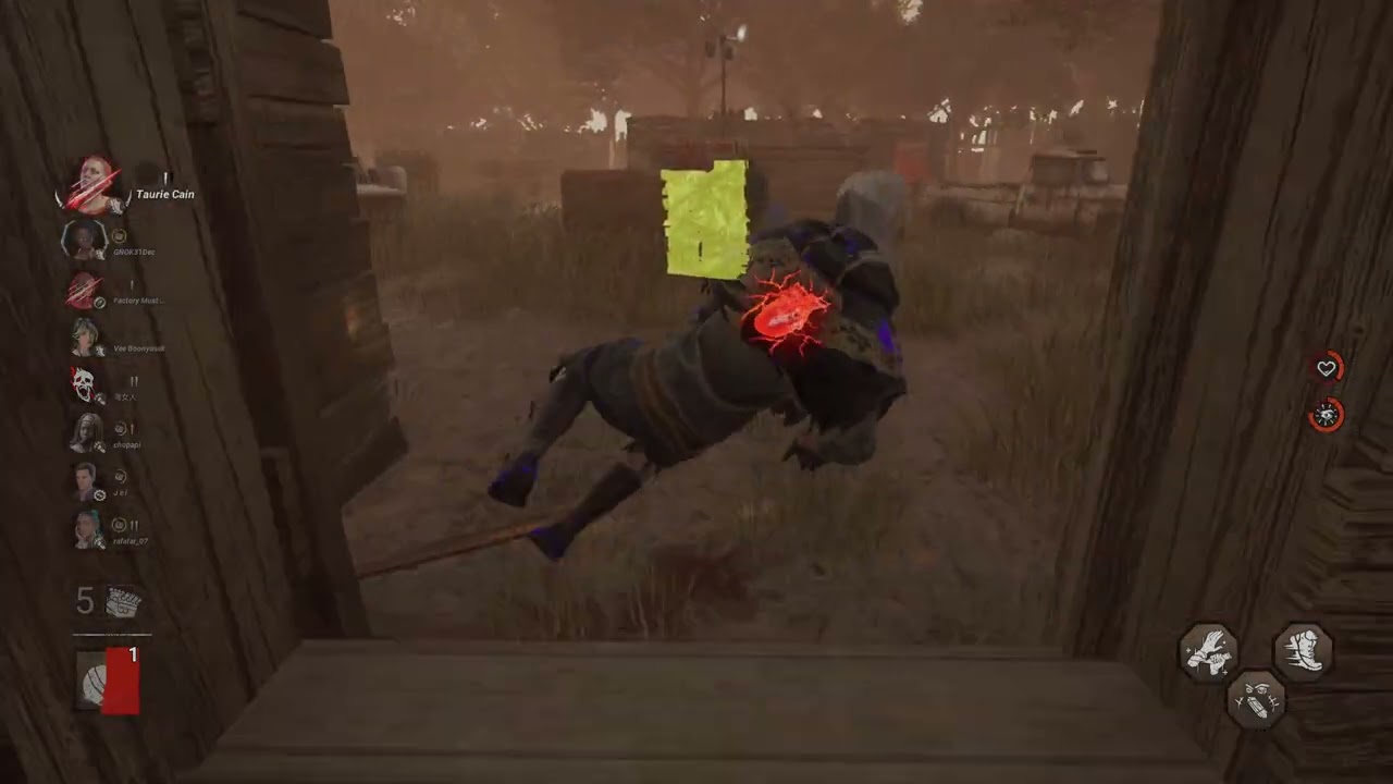 Dead by Daylight 2v8 Survivor side Walkthrough Part 35: Taurie Versus Blight and Deathslinger
