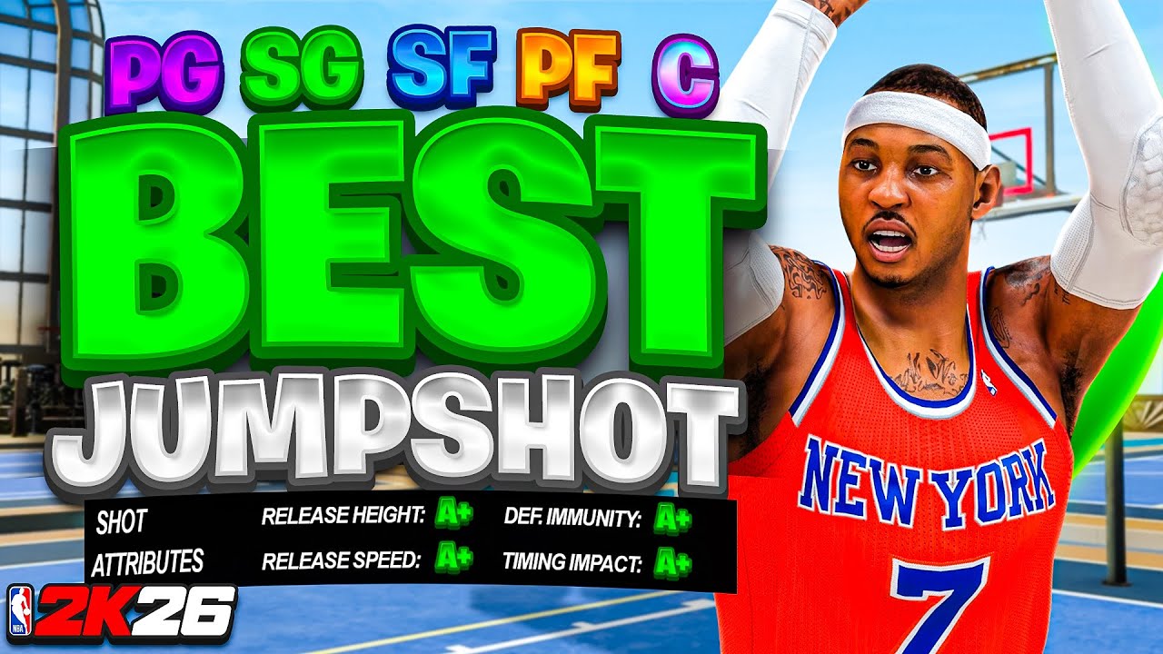 BEST JUMPSHOTS for ALL BUILDS & 3PT RATINGS in NBA 2K26! AFTER PATCH HIGHEST GREEN WINDOW