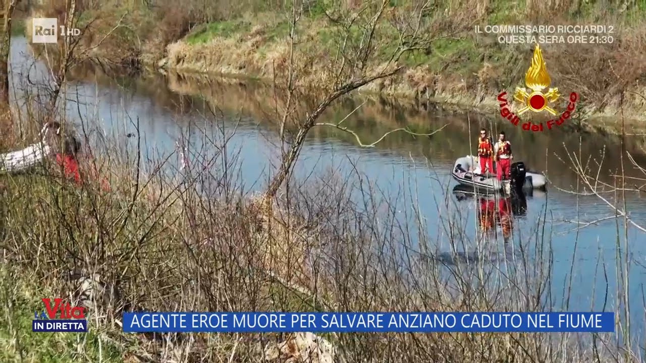 Anguillara Veneta, un gesto eroico finito in tragedia  - La vita in diretta 06/03/2023