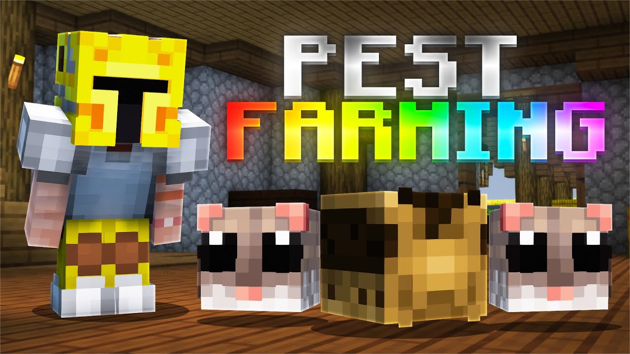 The ONLY Pest Farming Guide You'll Need! | Hypixel Skyblock IRONMAN