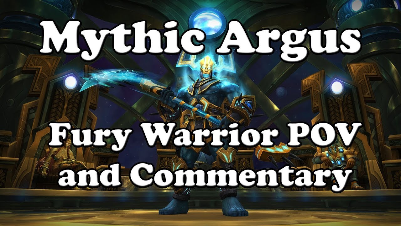 Mythic Argus Fury Warrior POV and Commentary