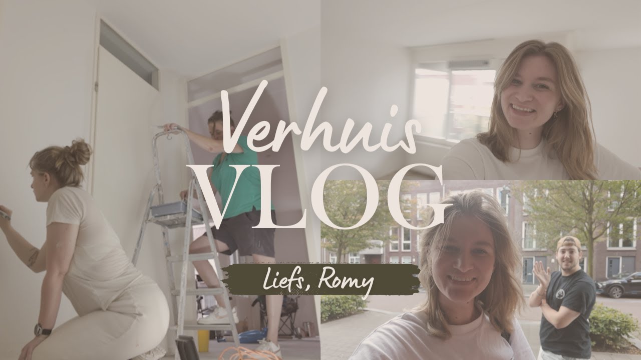 VERHUIS VLOG!  🏡