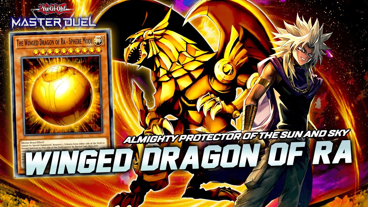 EGYPTIAN GOD TIER MASTER DUEL / THE WINGED DRAGON OF RA IS INSANE!