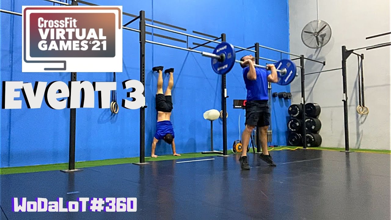 Virtual Games 2021 Event 3 | CrossFit Workout // WoDaLoT#360