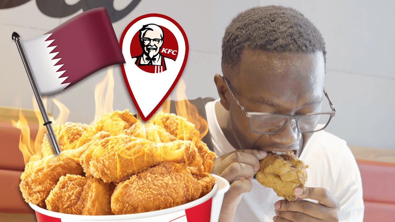 ЧЕРНЫЙ ПАРЕНЬ ПРОБУЕТ КАТАРСКИЙ KFC