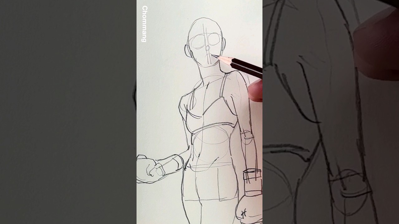 Human body sketch ✍️✍️