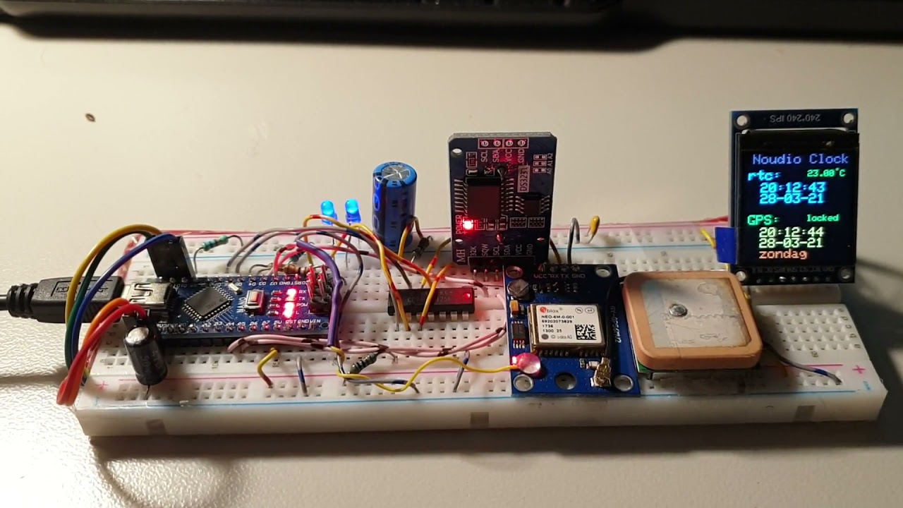 NoudioClock gps+rtc