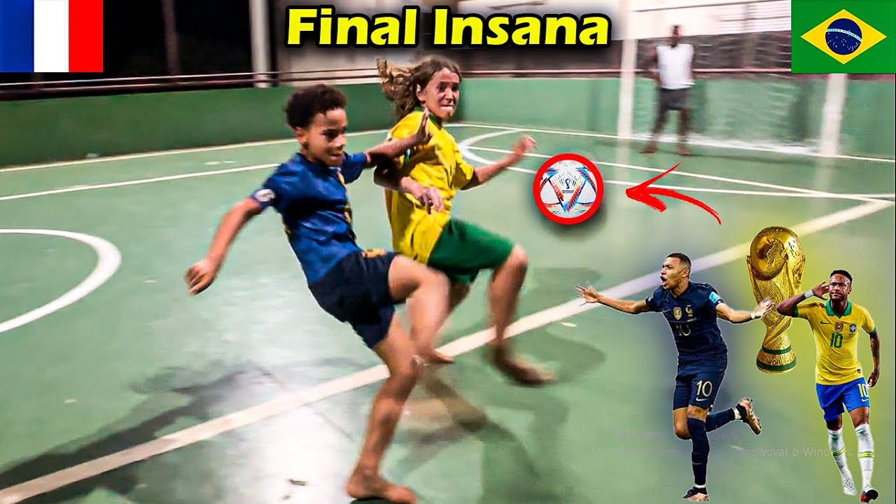 Brasil vs França - FINAL da Copa do Mundo