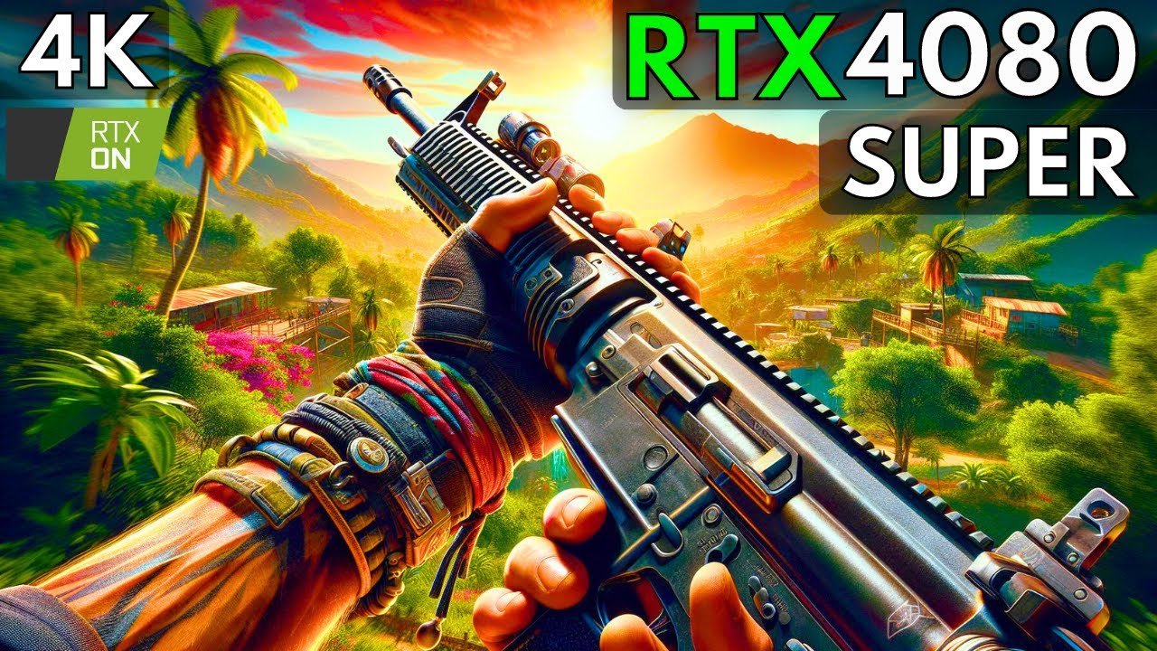 Far Cry 6 Nvidia RTX 4080 SUPER 4K GPU Benchmark Test