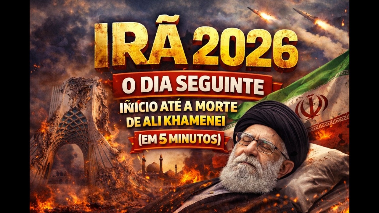 Irã O Dia Seguinte - Do início até a morte do líder Ali Khamenei - 5 minutos