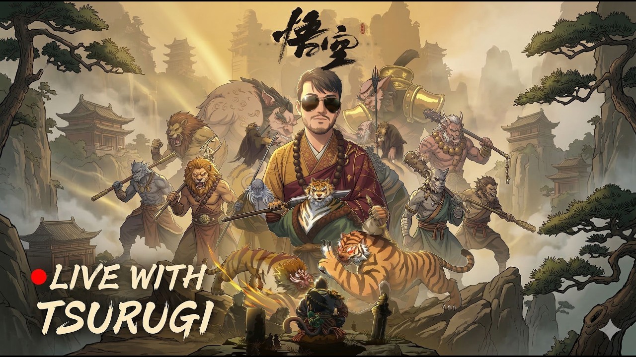 Uncovering Secrets in Black Myth: Wukong [Max Srttings] | 🔴 LIVE WITH TSURUGI