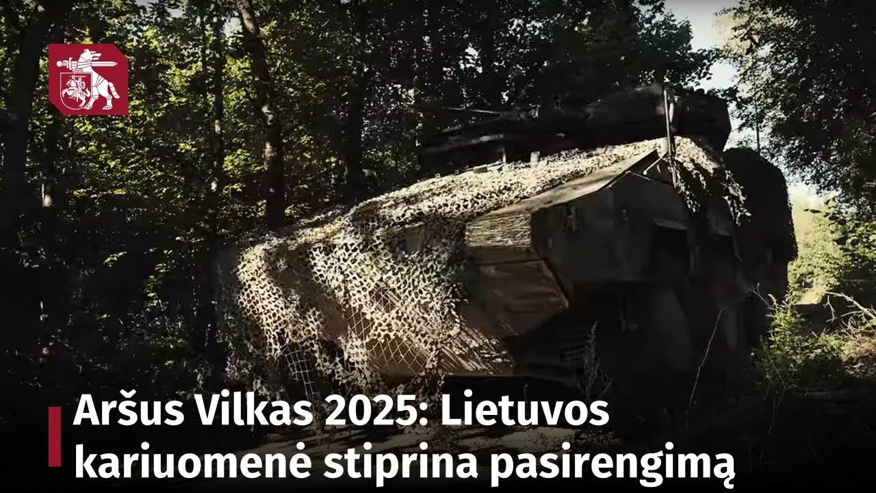 Aršus Vilkas 2025: Lietuvos kariuomenė stiprina pasirengimą