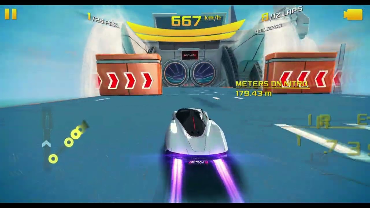 Asphalt 8 - McLaren Speedtail (1900 км/ч + мгновенное ускорение) [Sector 8 Reverse 32 Racers]