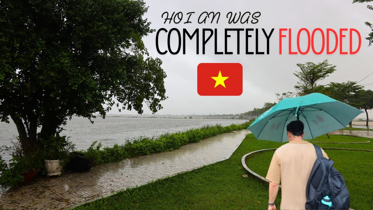 Hoi An Was Completely FLOODED! | We Didn’t Expect This in Vietnam