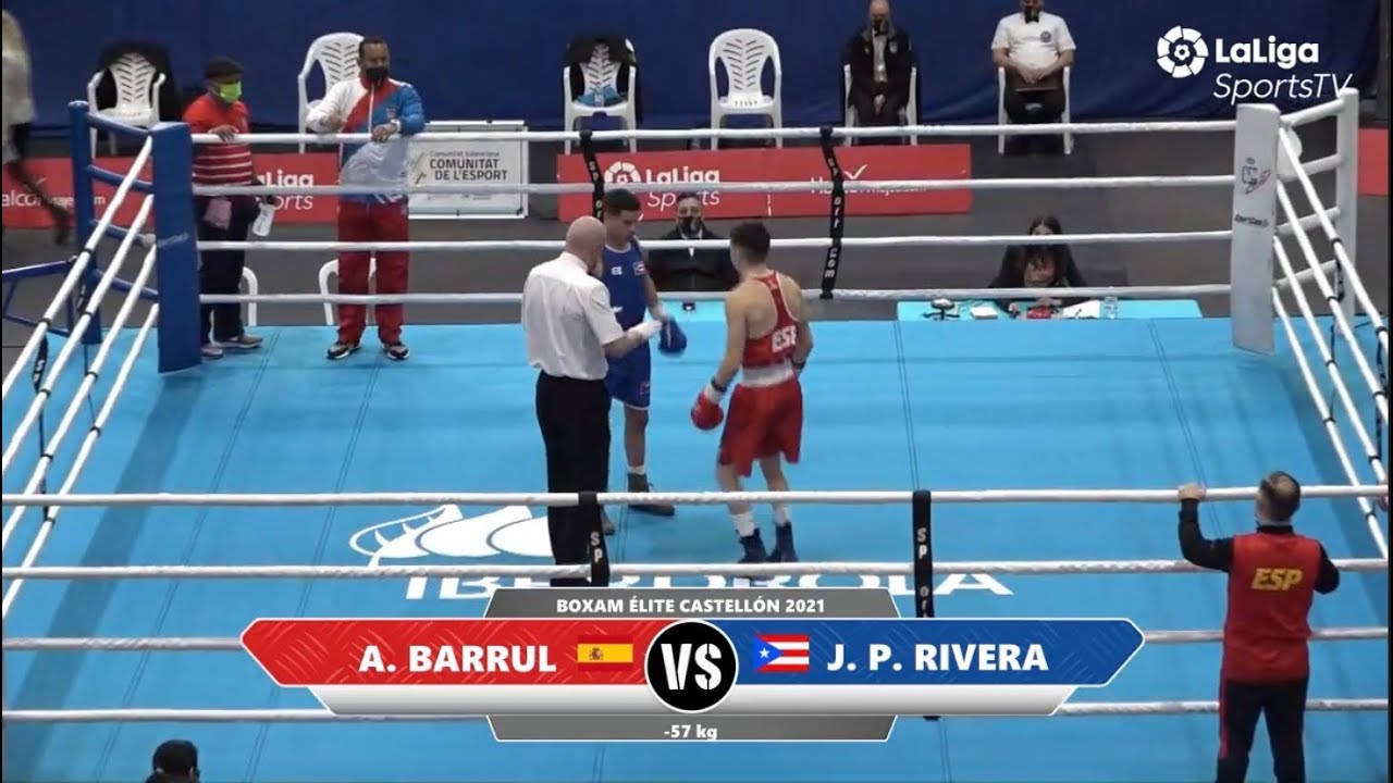 Jean Paul Rivera (PUR) vs. Antonio Barrul (ESP) Boxam Tournament 2021 QF’s (57kg)