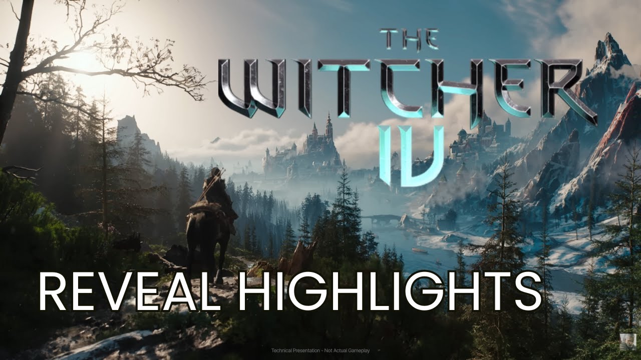 THE WITCHER 4 HIGHLIGHTS FROM THE TECHNICAL - REVEAL. DIVE INTO MAGICAL WORLD OF KOVIR