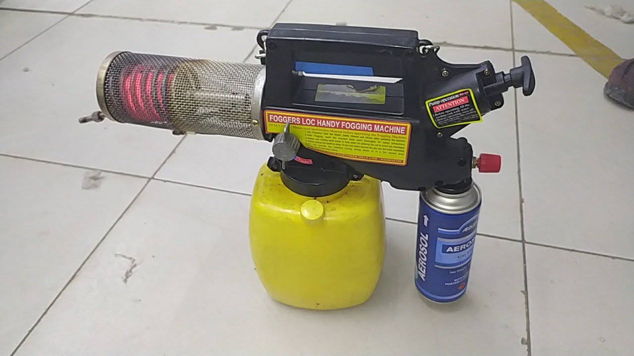 how to use foGGers LOC HANDY FOGGING MACHINE