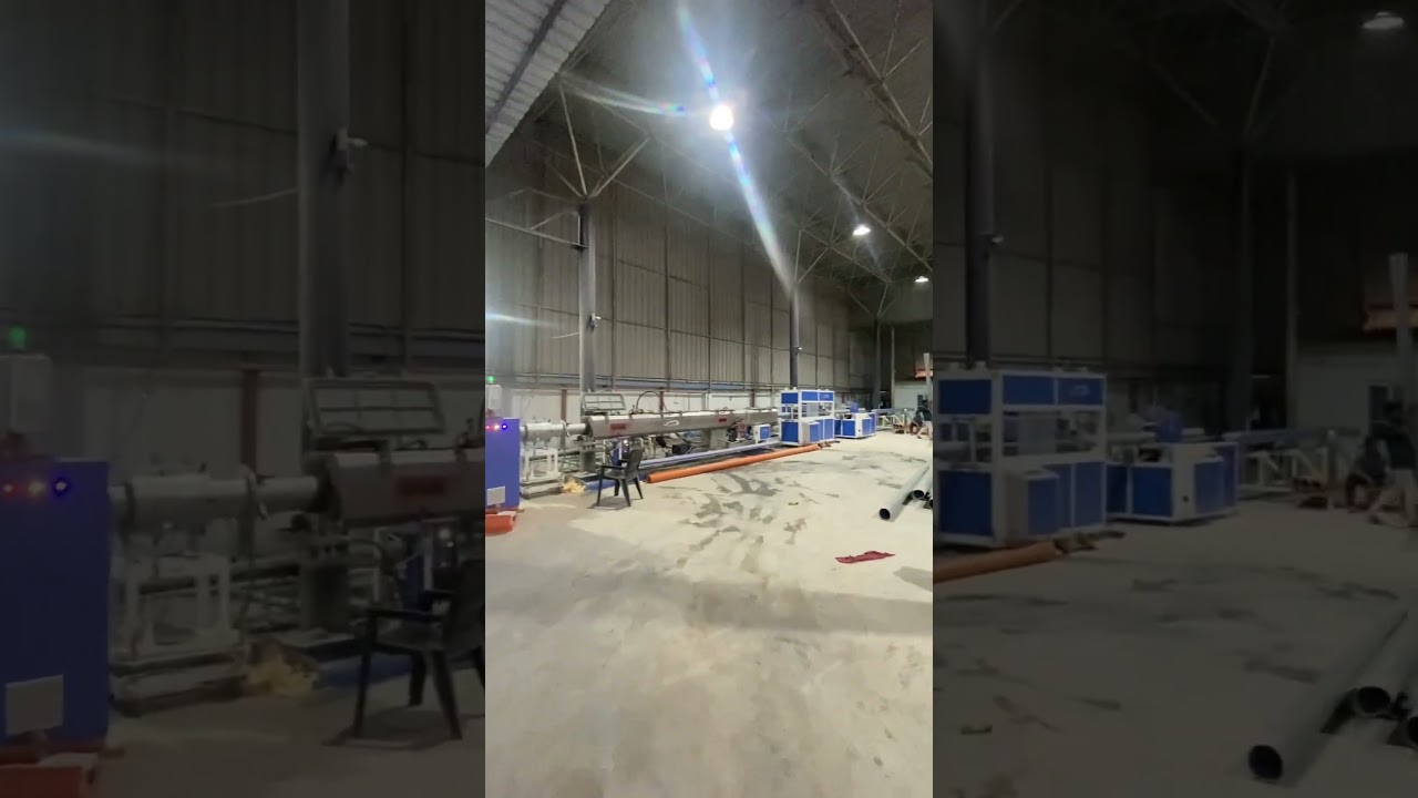 PVC Pipes Manufacturing Factory Walkaround