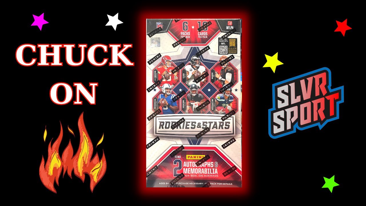 Chuck LUCK 🍀 Continues... 2023 Panini Rookies and Stars Football Hobby Box