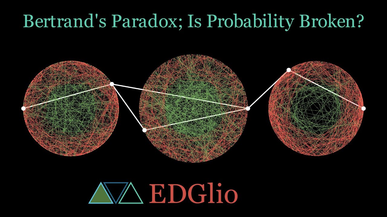 Bertrand's Paradox | Part 1, Is Probability Broken?