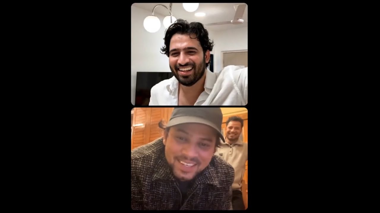 Nazim Ahmed Insta Live with Zayn Saifi
